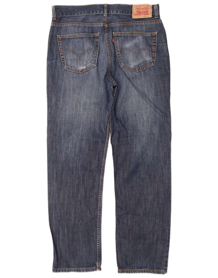 Jeans Levi's 504 Regular Straight pentru bărbați L35 L32 Bumbac albastru