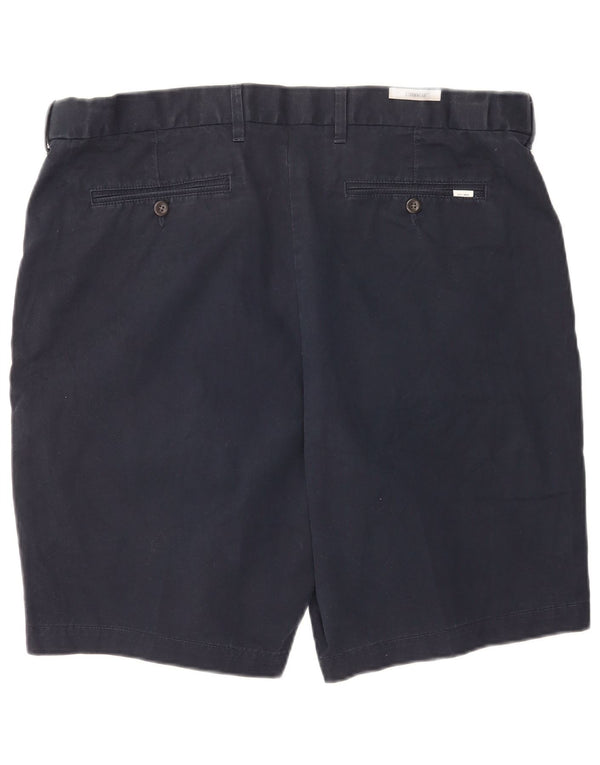 Pantaloni scurți chino pentru bărbați Marks & Spencer W42 2XL bumbac bleumarin