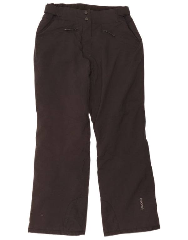 Mountain Warehouse Pantaloni de schi pentru femei UK 12 Poliester mediu negru
