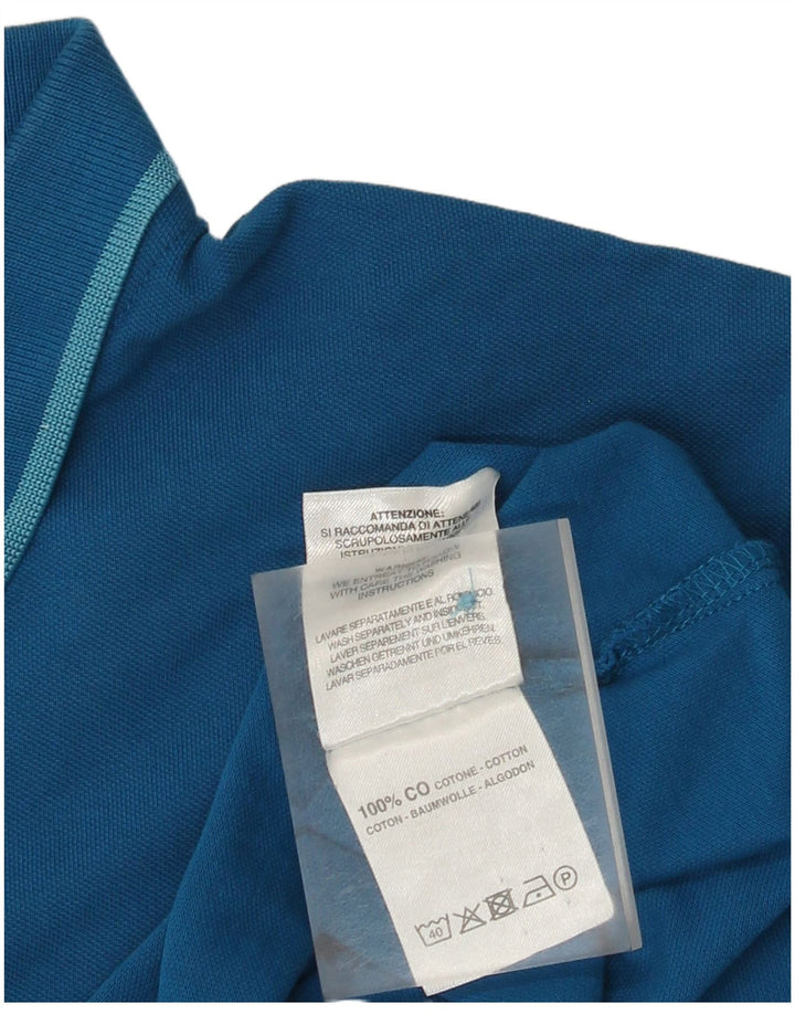 Cămașă polo Carrera pentru bărbați 2XL, bumbac albastru