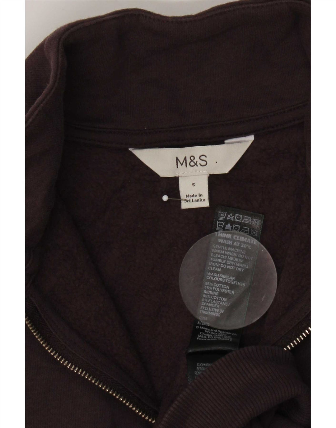 Pulover supradimensionat pentru femei Marks & Spencer UK 10 Mic violet