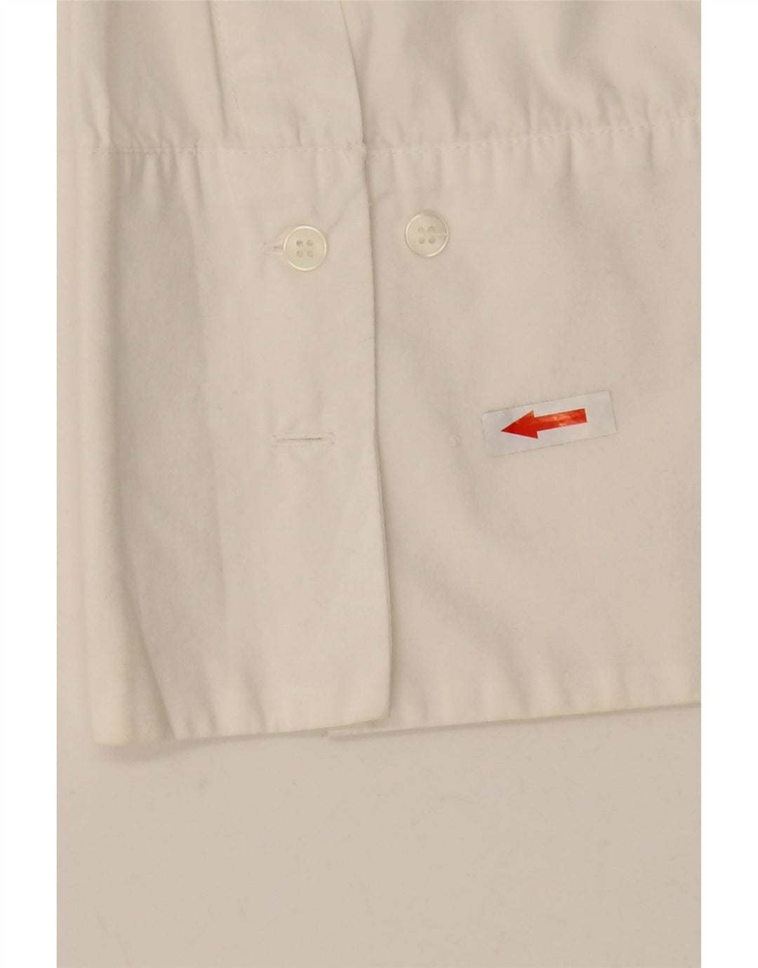 Bluză cămașă supradimensionată pentru femei ZARA UK 10 Small White