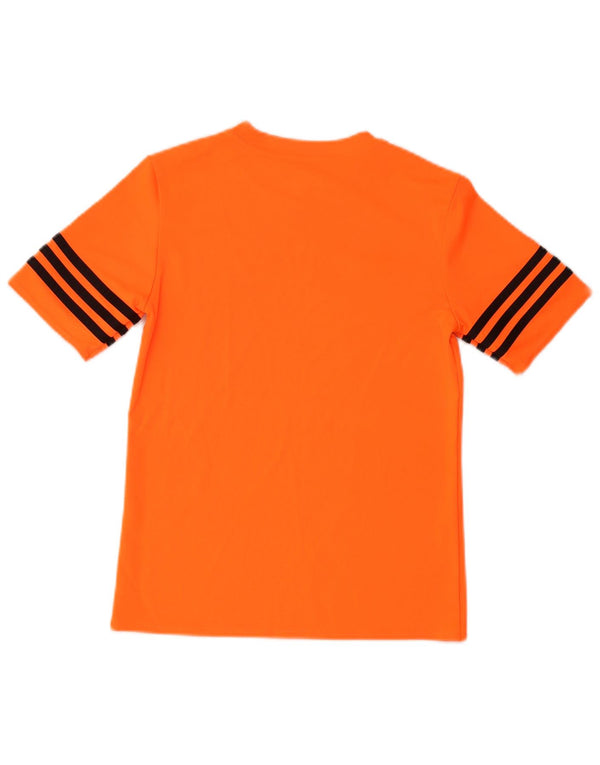 Tricou grafic Adidas pentru băieți Top 11-12 ani Sport mare portocaliu