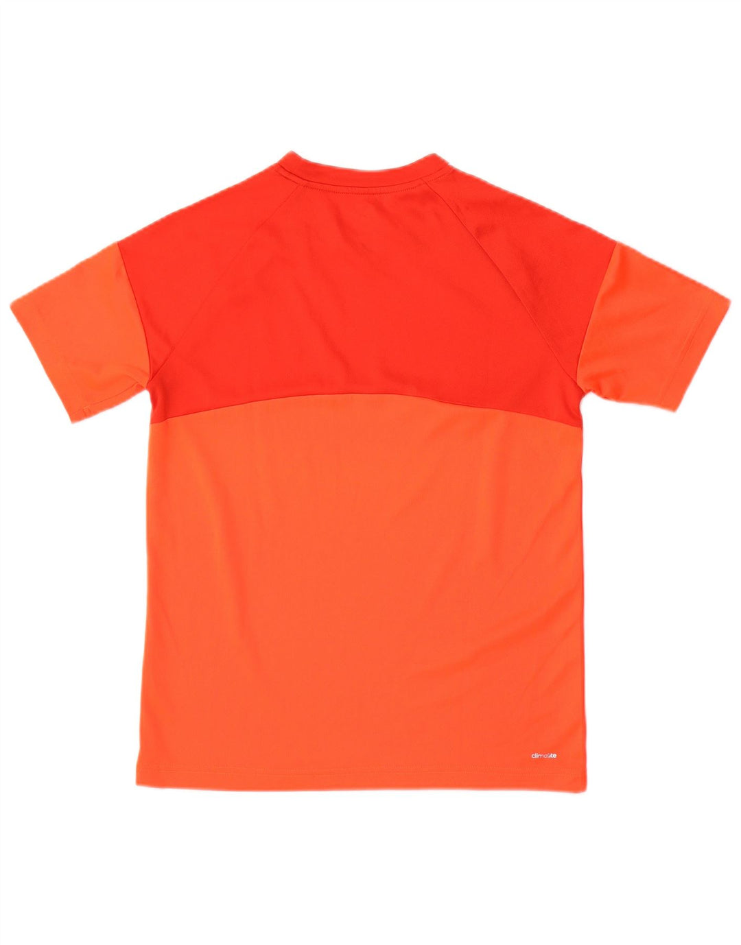 Tricou Climalite ADIDAS pentru băieți Top 13-14 ani portocaliu Colorblock