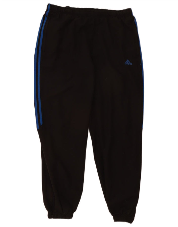 Pantaloni de trening Adidas pentru bărbați Joggeri mari, negru, poliester