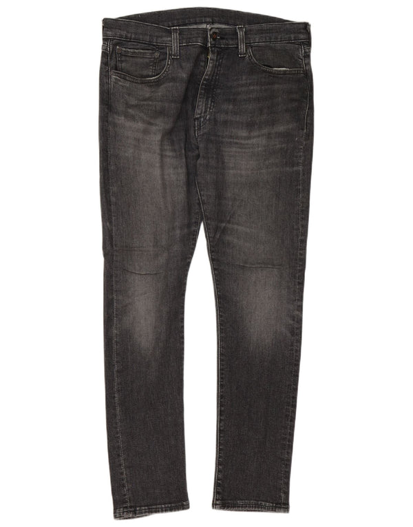 Blugi slim pentru bărbați Levi's W36 L32 bumbac gri