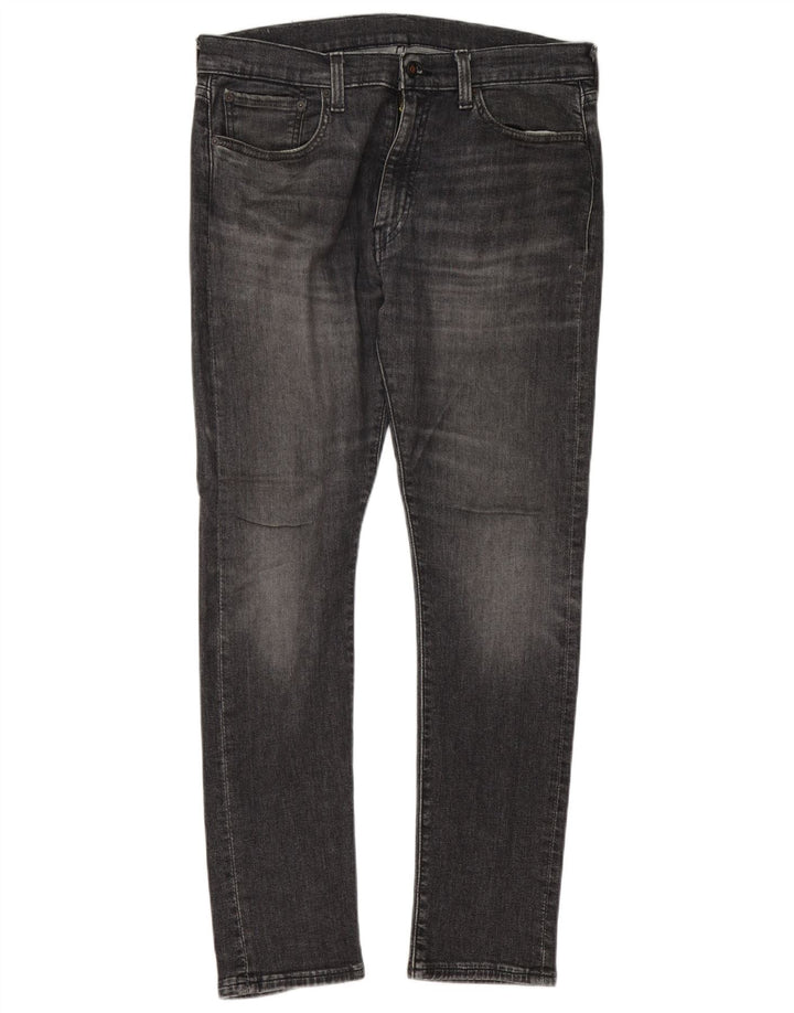 Blugi slim pentru bărbați Levi's W36 L32 bumbac gri
