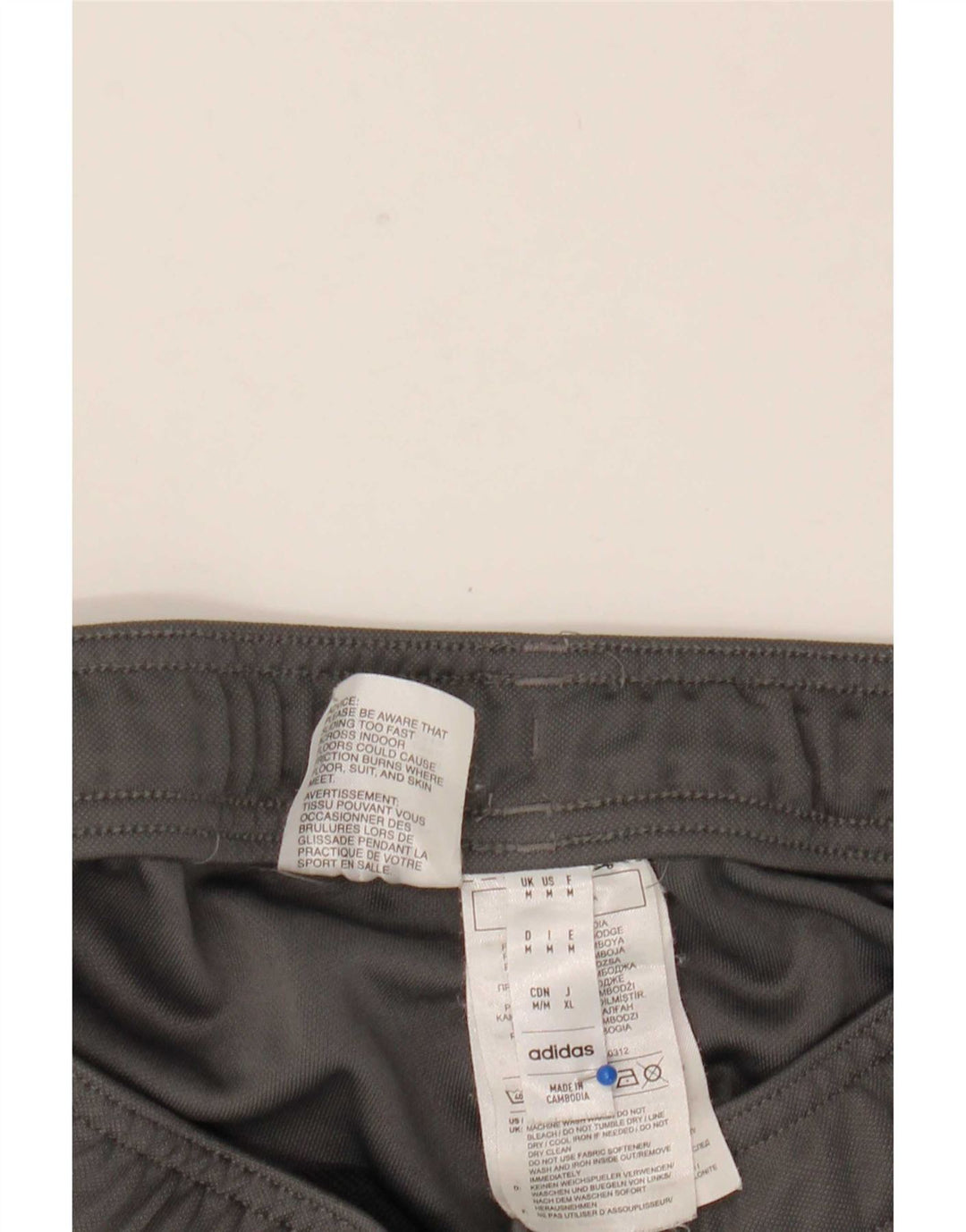 Pantaloni de trening Adidas Aeroready pentru bărbați, poliester, gri mediu