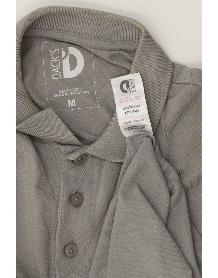 DACK'S Tricou polo pentru bărbați, bumbac, gri mediu