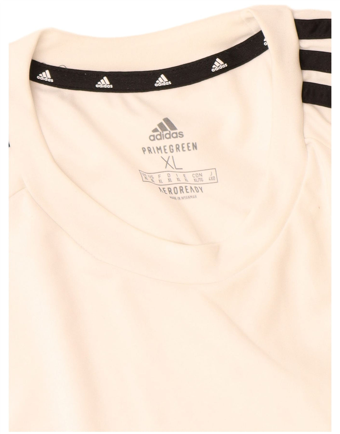 Tricou Adidas Aeroready pentru bărbați Top XL Alb