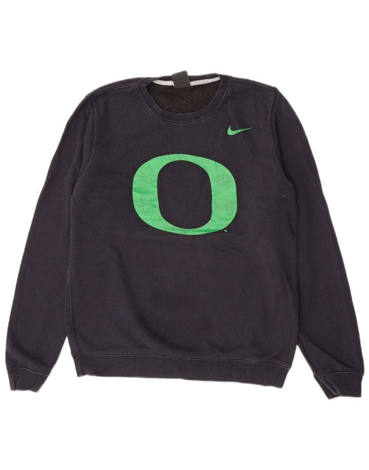 Hanorac grafic pentru bărbați Nike Pulover mic, negru, bumbac