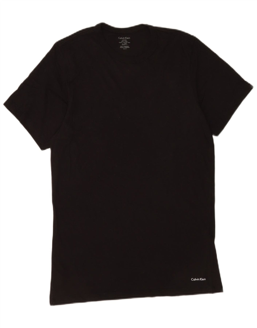 Tricou Calvin Klein pentru bărbați Top mic bumbac negru