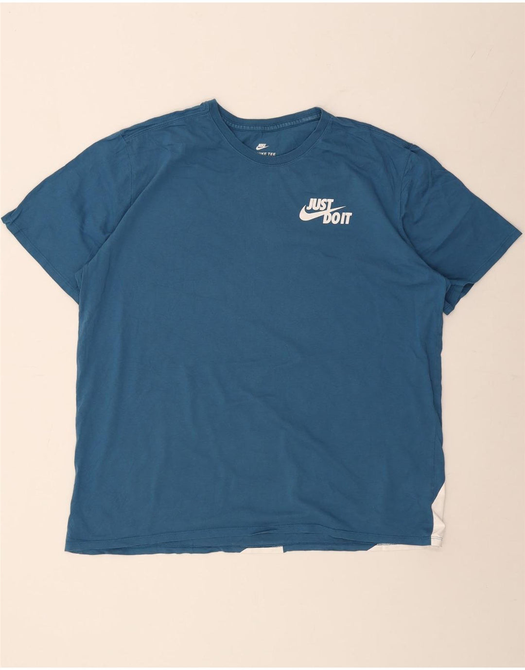 Tricou grafic NIKE pentru bărbați, cu croiala atletică, 2XL, albastru