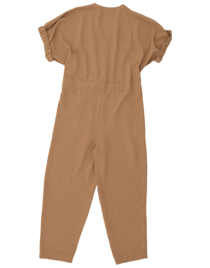 Salopetă pentru femei Zara UK 10 Small Beige