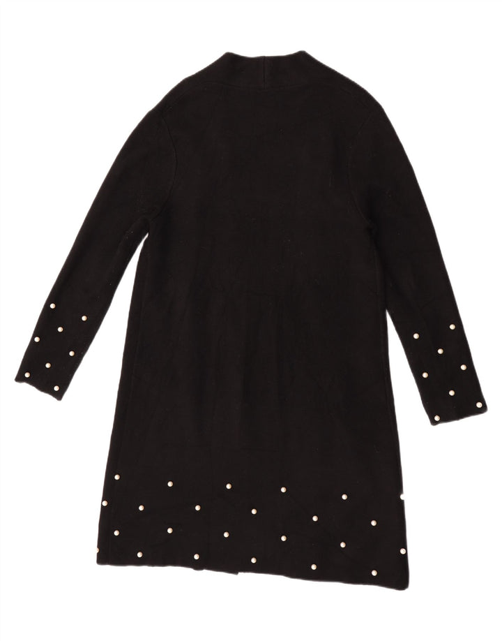 Pulover cardigan deschis pentru femei Zara UK 10 Mic Negru