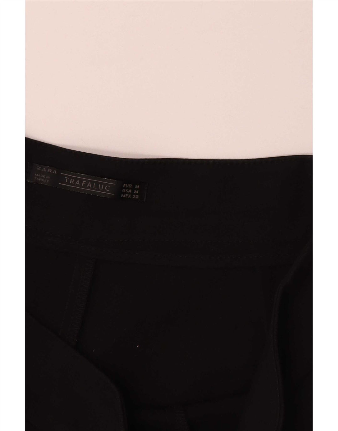 Pantaloni scurți casual Trafaluc pentru femei Zara Medium W28 Negru