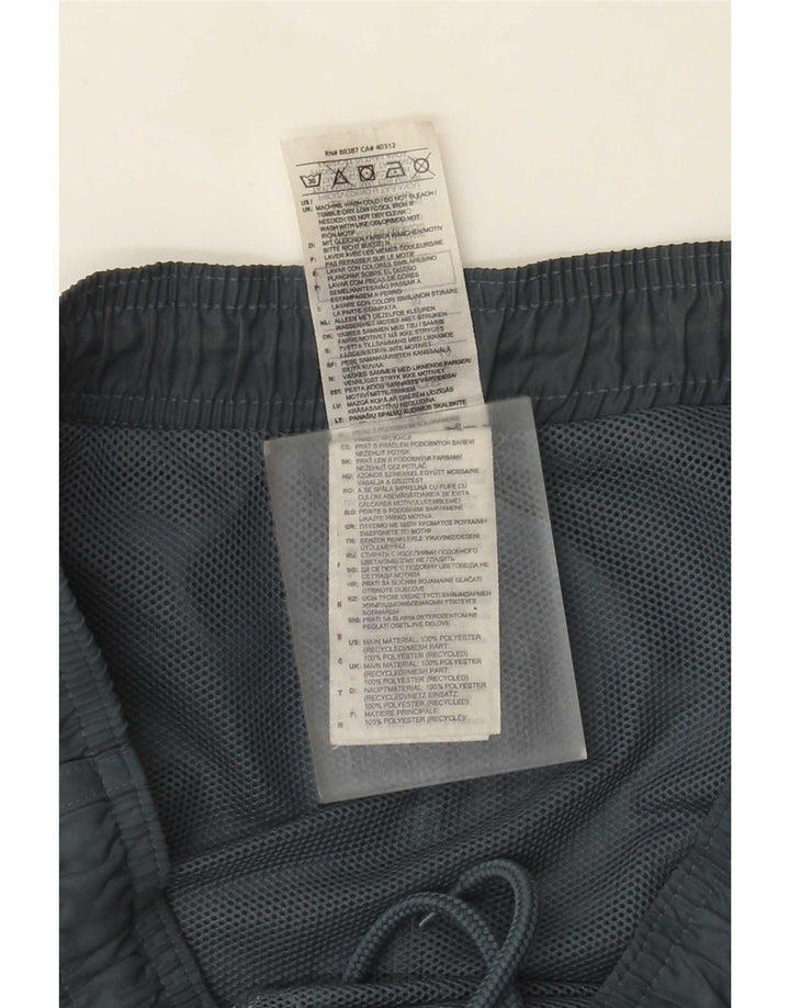Pantaloni scurți sport Adidas pentru bărbați, poliester mediu bleumarin