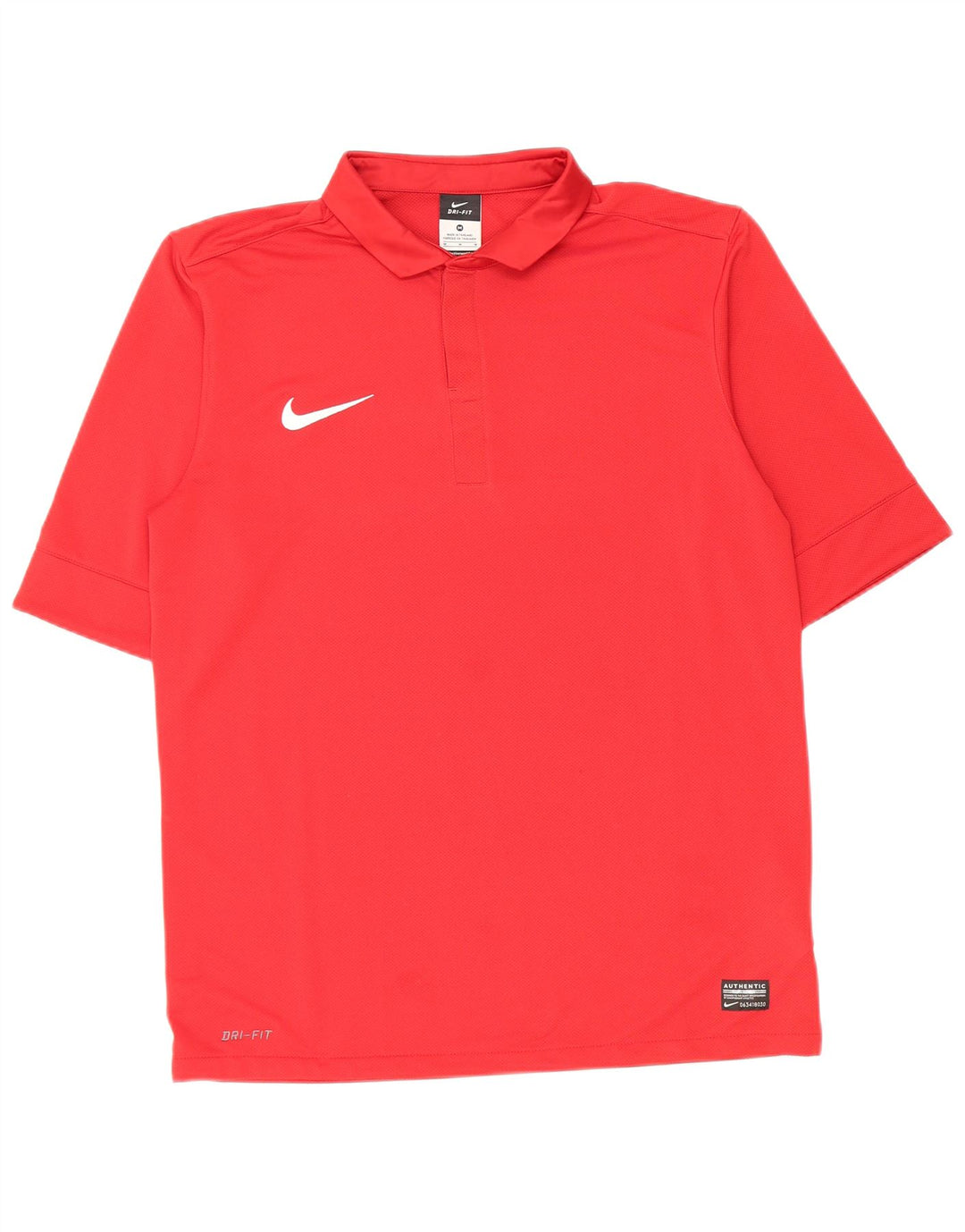 Tricou polo Nike pentru bărbați Dri Fit Poliester roșu mediu