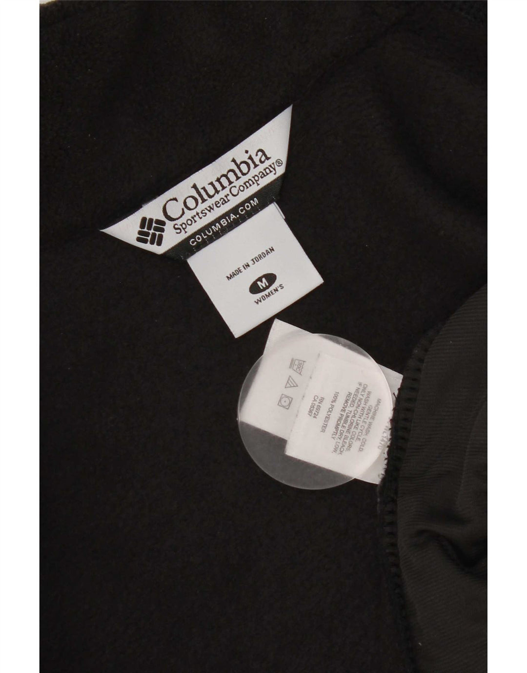 Gilet Columbia pentru femeie din fleece UK 12 Medium Black Poliester