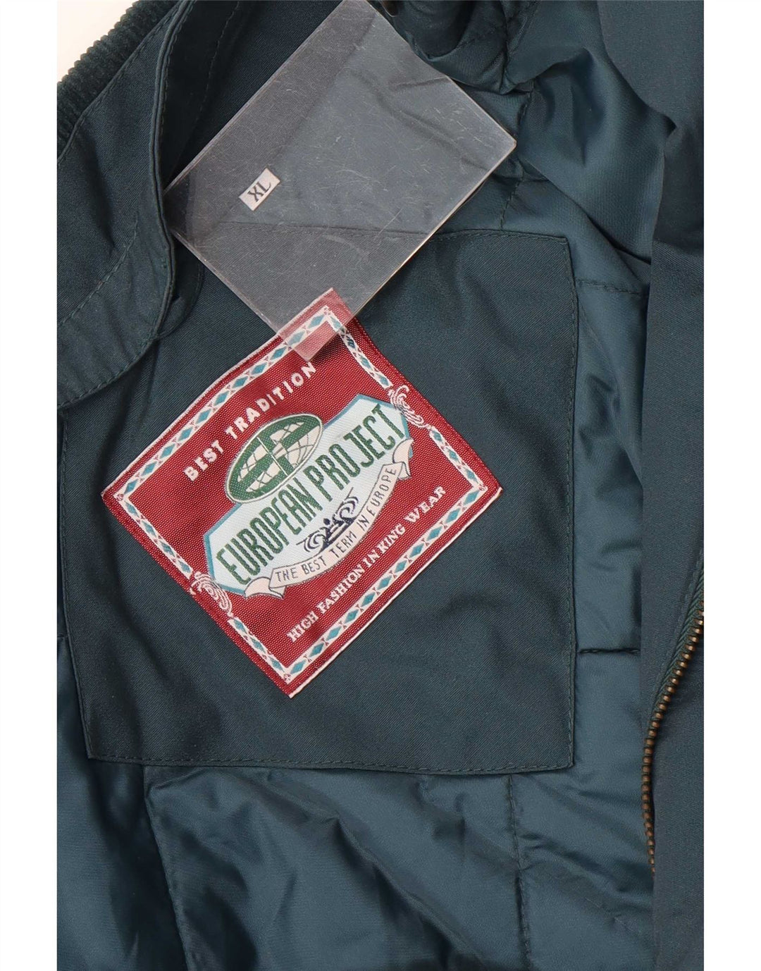 Bomber pentru bărbați European Project UK 42 XL Albastru