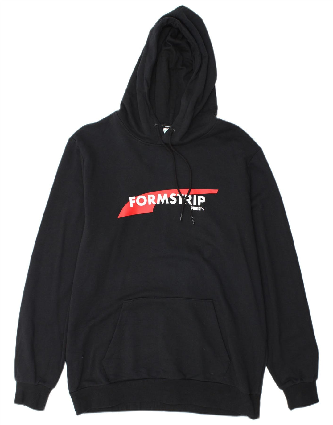 Pulover cu glugă grafic PUMA pentru bărbați, mare, negru