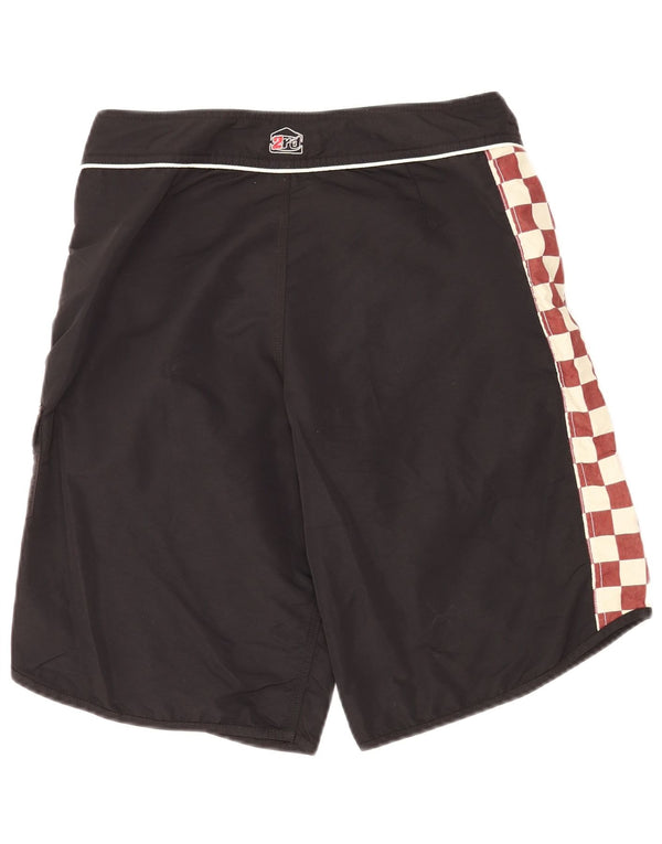 Pantaloni scurți sport grafic Reebok pentru bărbați IT 48 Medium Black Geometric