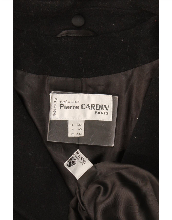 Pardesiu supradimensionat pentru femei Pierre Cardin IT 50 XL Lână neagră