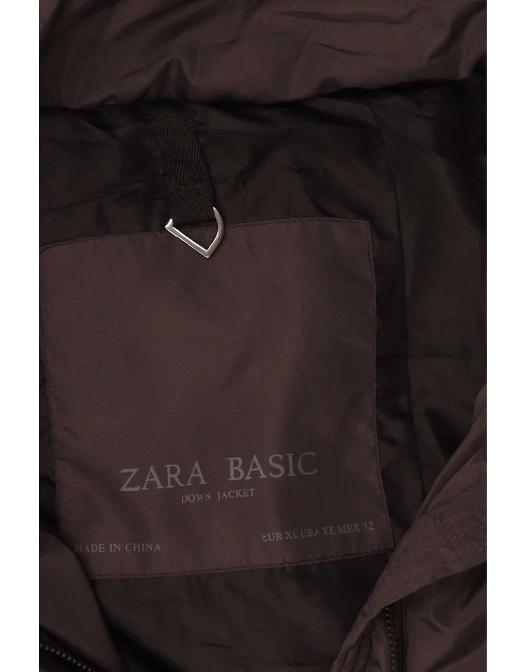 Jachetă căptușită pentru femei Zara UK 18 XL Poliester negru