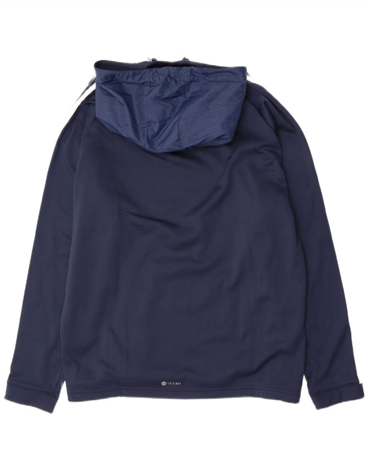 Pulover Adidas pentru bărbați, 2XL, bleumarin, poliester, sport