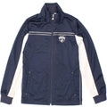LOTTO Boys Tracksuit Top Jacket 11-12 Years Medium Navy Blue Colourblock Vintage Lotto and Second-Hand Lotto from Messina Hembry 