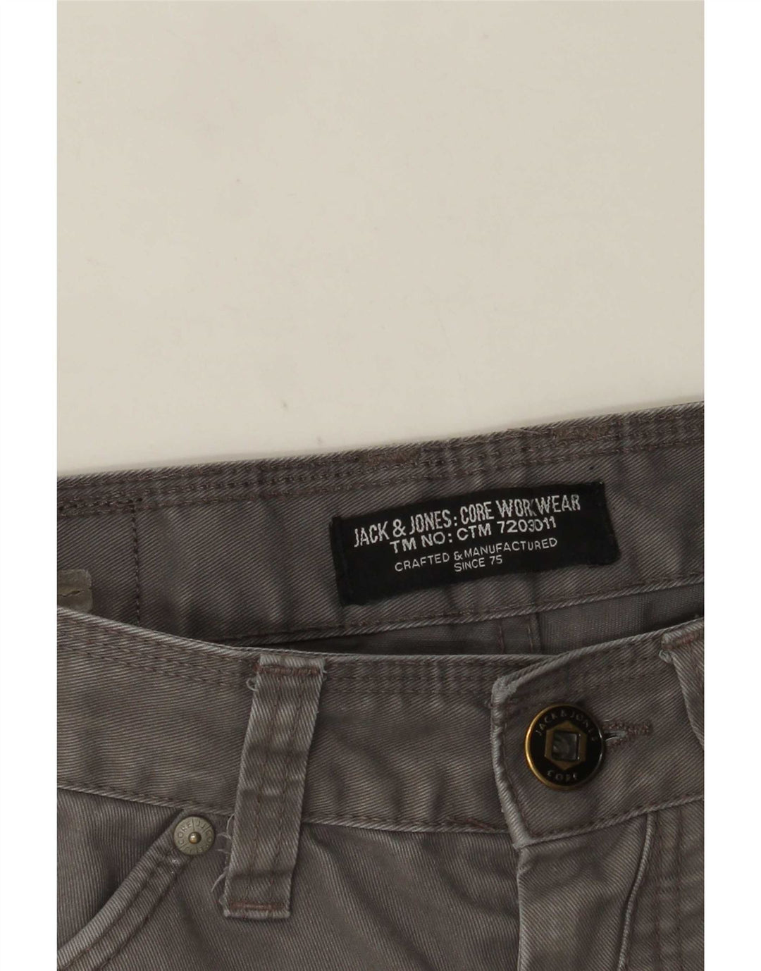 Jack & Jones Pantaloni Banana Bărbați L28 L28 Gri
