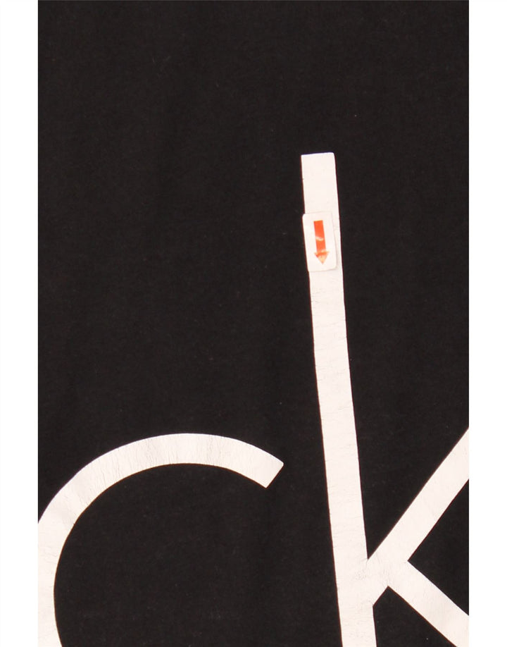 Tricou grafic Calvin Klein pentru bărbați Top mare negru