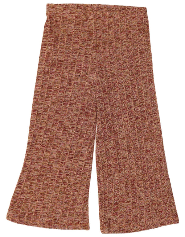 Pantaloni de trening Capri pentru femei Zara UK 14, mari, multicolori, pete