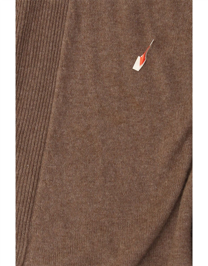 Rochie pulover pentru femei Marks & Spencer UK 14, bumbac maro mediu