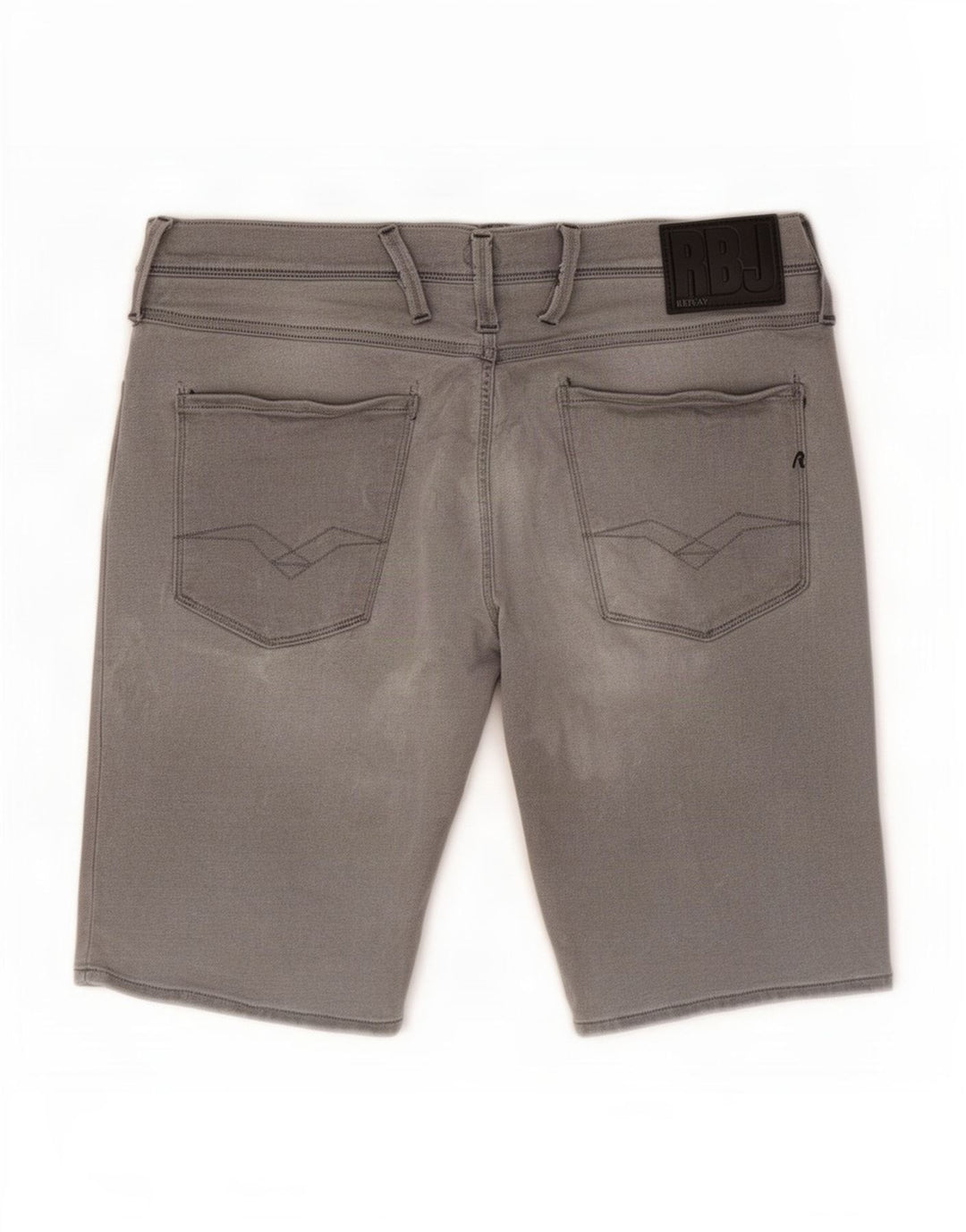 Pantaloni scurți Replay Anbass Denim W32 Medium Gri Bumbac