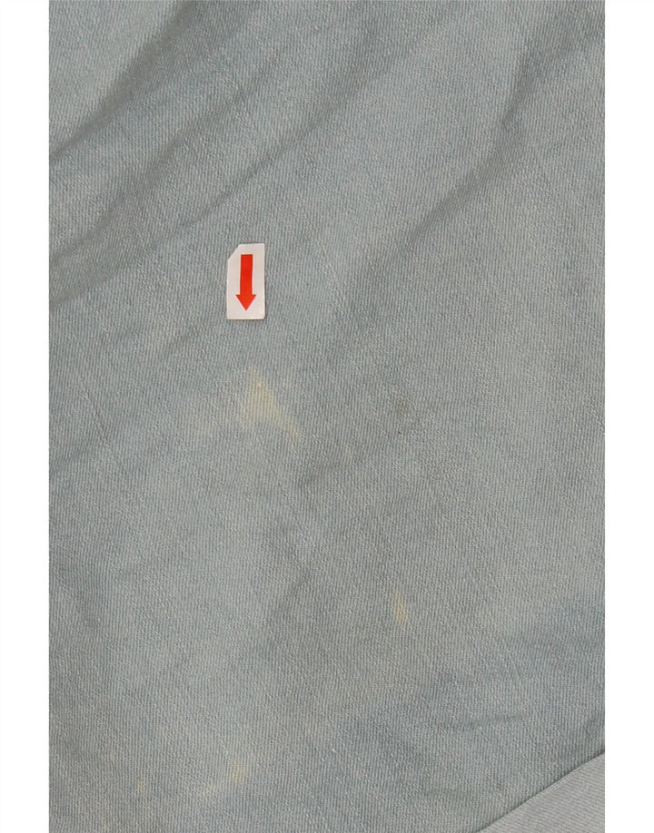 MAX & CO. Pantaloni scurți din denim pentru femei UK 14 Large W32 Blue Bumbac