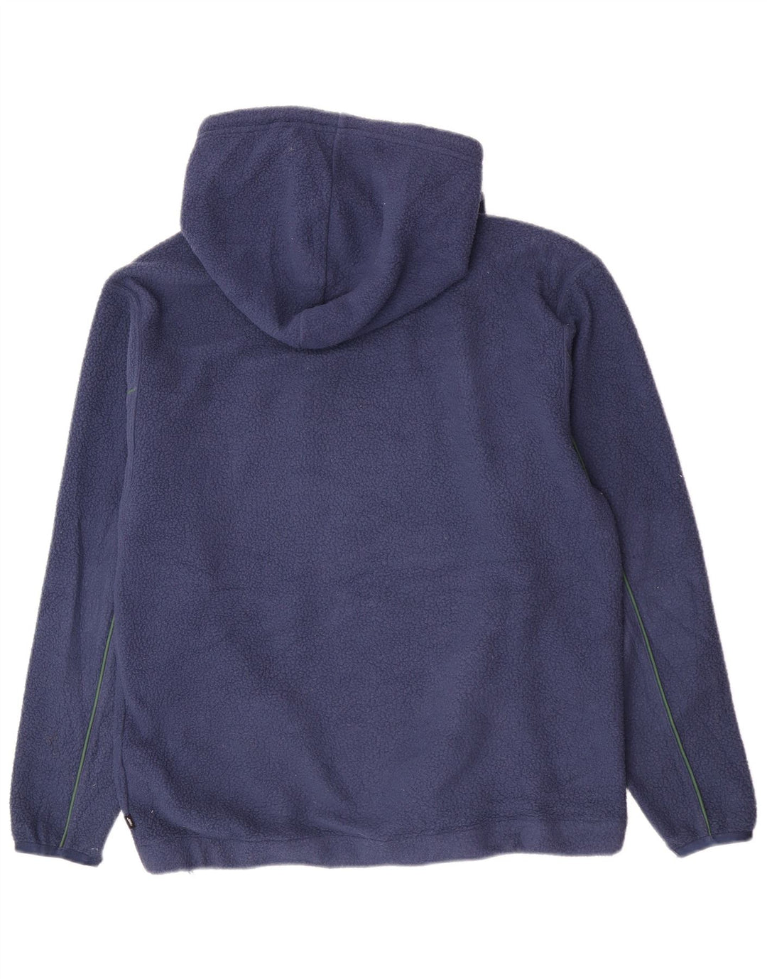 Pulover pentru bărbați Nike din fleece cu glugă, mare, albastru, poliester