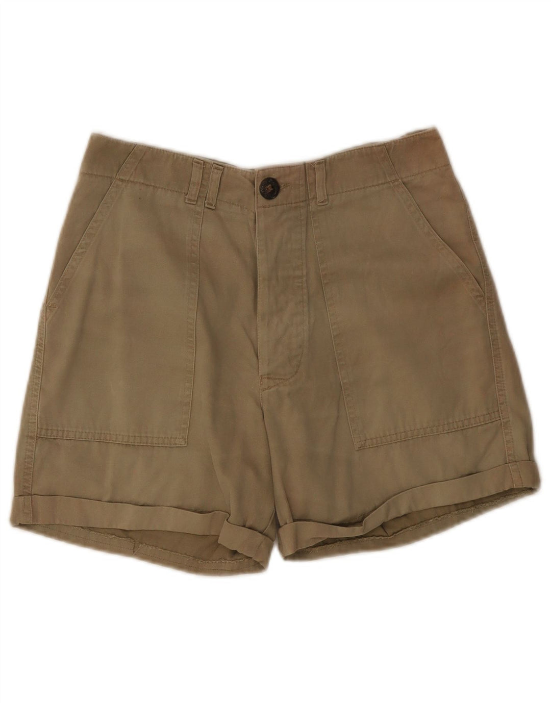 Pantaloni scurti chino vintage pentru femei W30 Medium Khaki