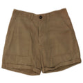 Pantaloni scurti chino vintage pentru femei W30 Medium Khaki