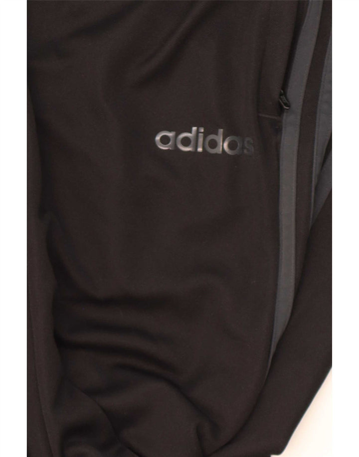 Pantaloni de trening Adidas Aeroready pentru bărbați, poliester mediu negru