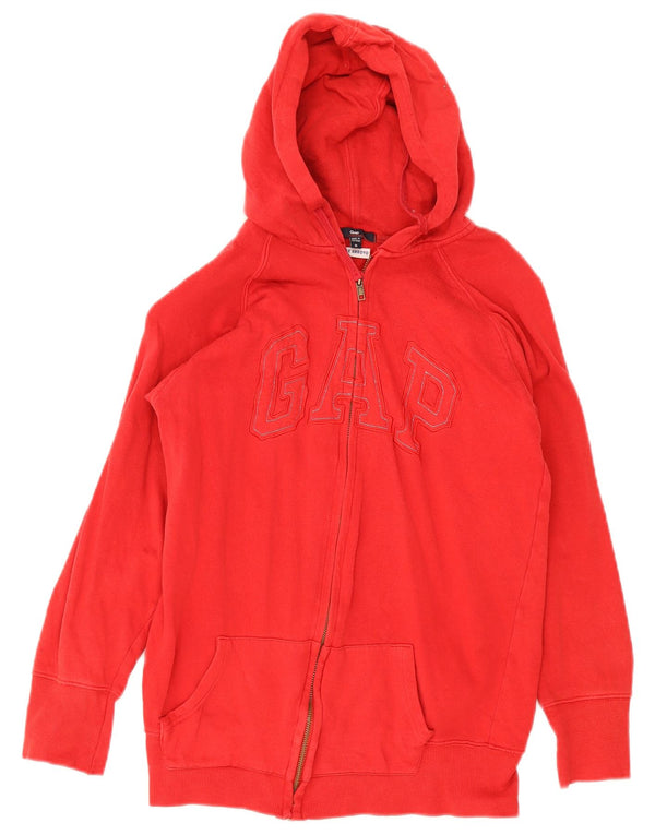 Pulover Gap Boys Graphic Zip Hoodie 11-12 Ani Roșu Mediu