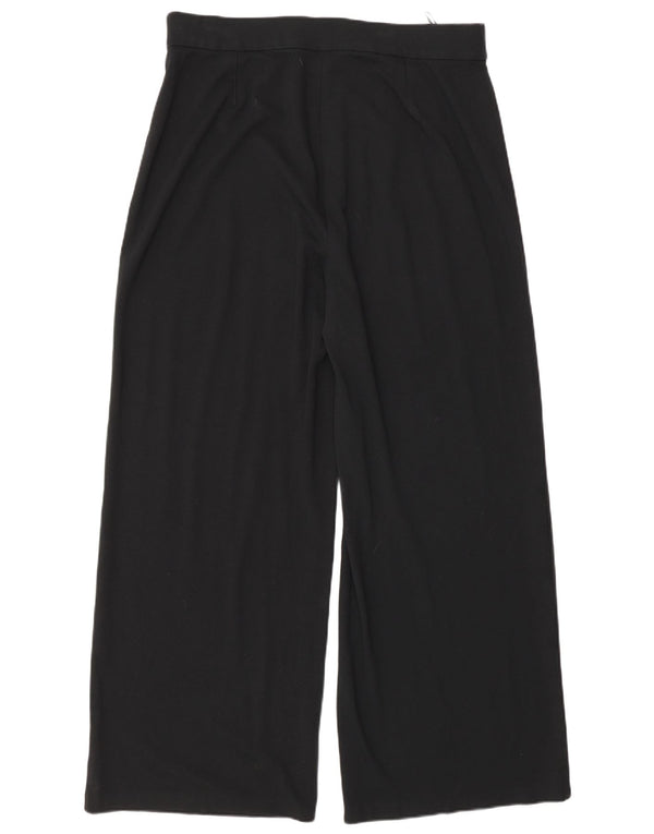 Pantaloni casual pentru femei Marks & Spencer, cu croiala lejeră, UK 16 Large W34 L32 Negru