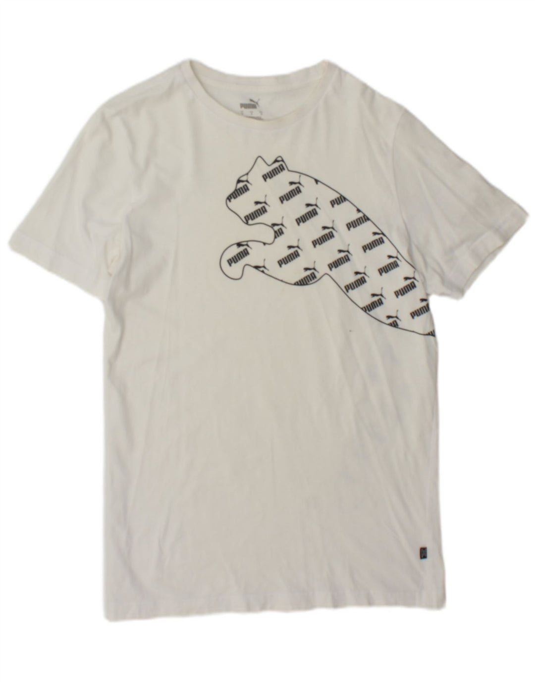 Tricou grafic Puma pentru bărbați Top Small White