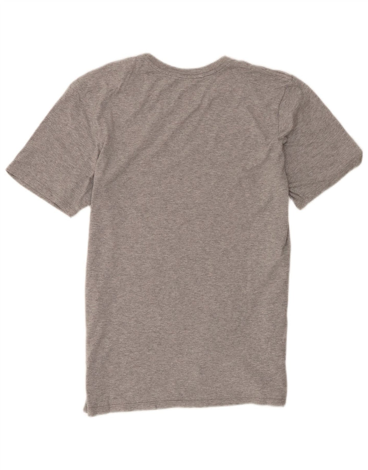 Tricou cu croi atletic Nike pentru bărbați Top, bumbac cu pete gri mediu