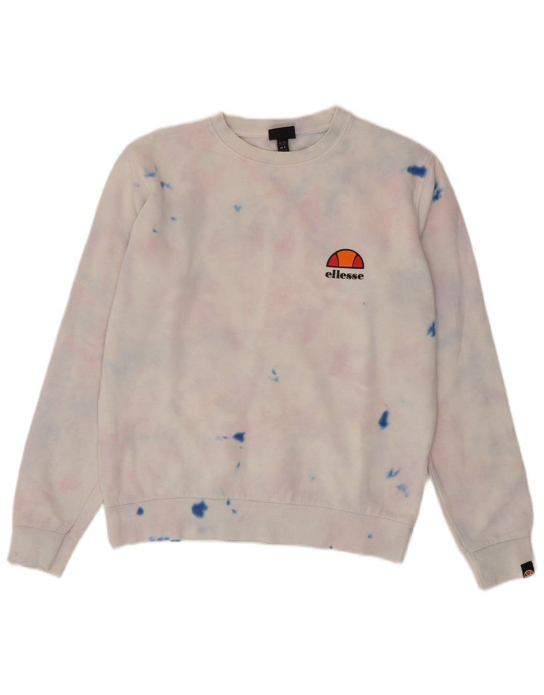 Pulover supradimensionat pentru femei Ellesse UK 8, mic, multicolor, cu vopsea