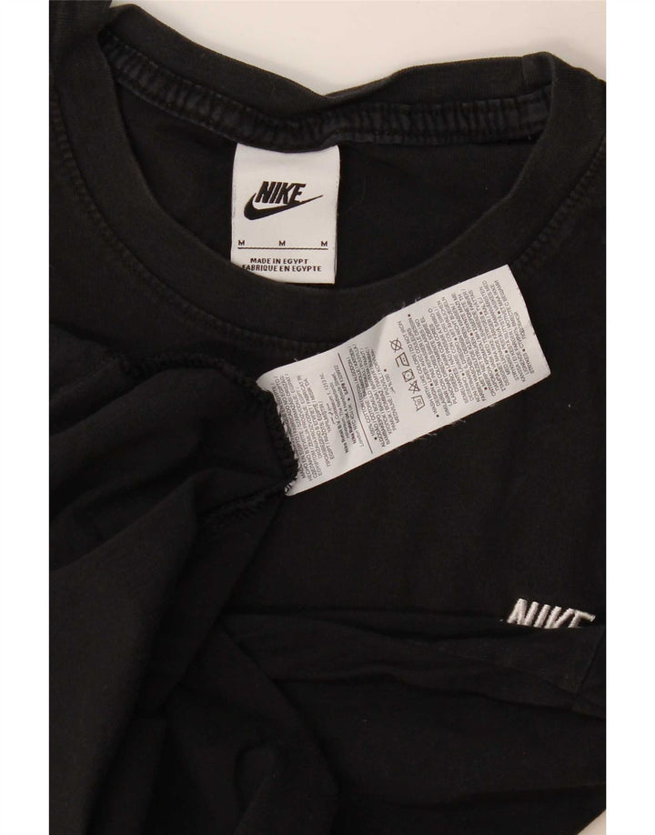 Tricou pentru bărbați Nike Top Mediu Negru Bumbac