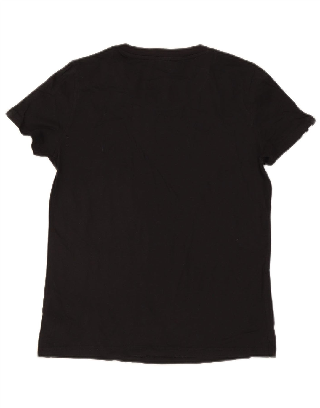 ADIDAS Womens T-Shirt Top UK 12/14 Medium Black Cotton Vintage Adidas and Second-Hand Adidas from Messina Hembry 