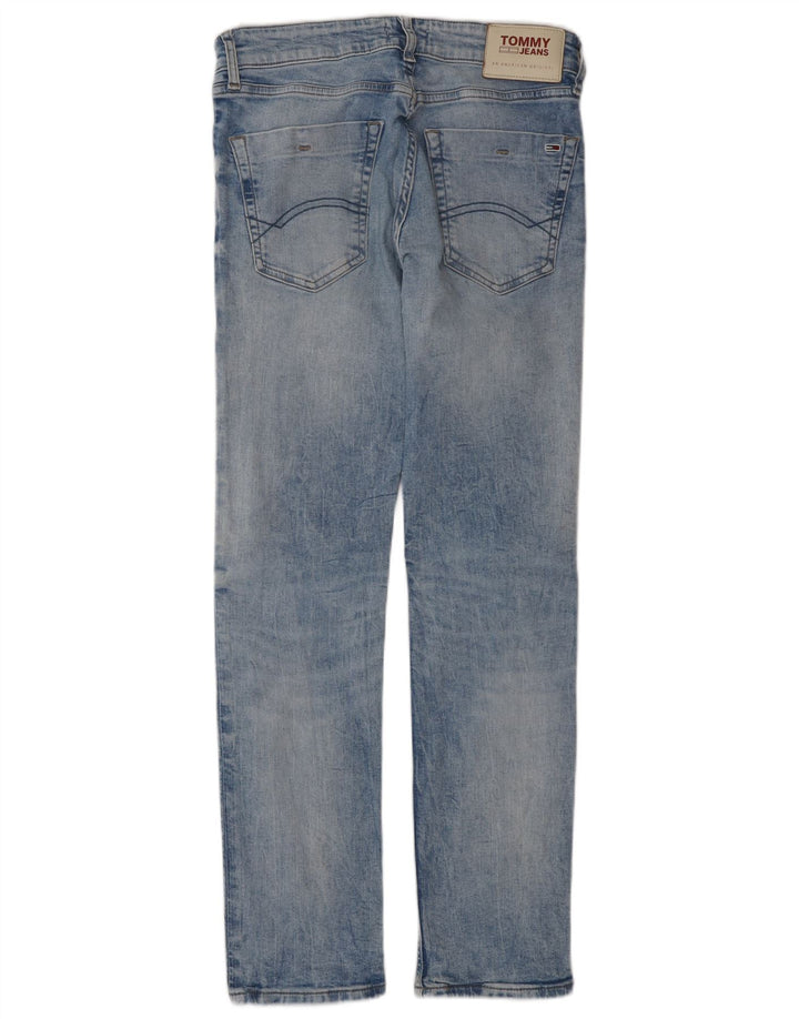 TOMMY HILFIGER Blugi slim pentru bărbați W29 L30 Bumbac albastru