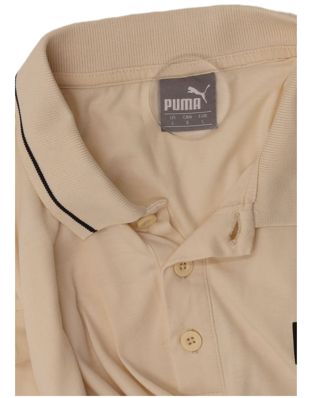 Tricou polo Puma pentru bărbați, bej mare