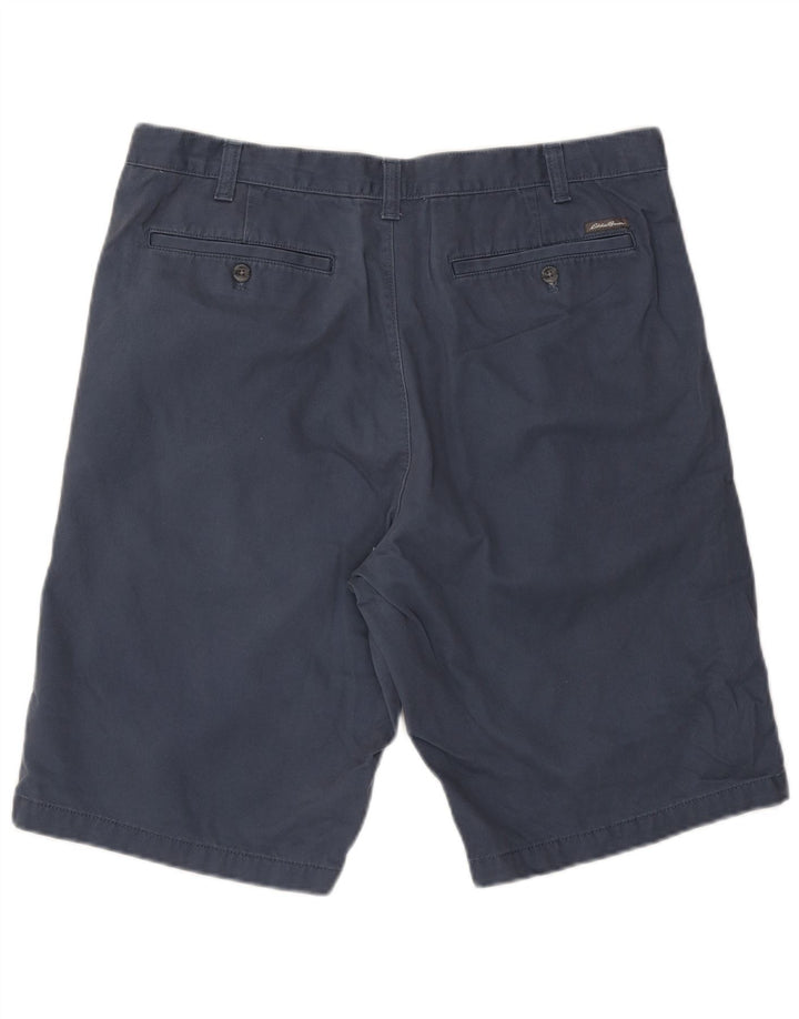 Pantaloni scurți chino Legend pentru bărbați EDDIE BAUER W36 mari, bumbac bleumarin